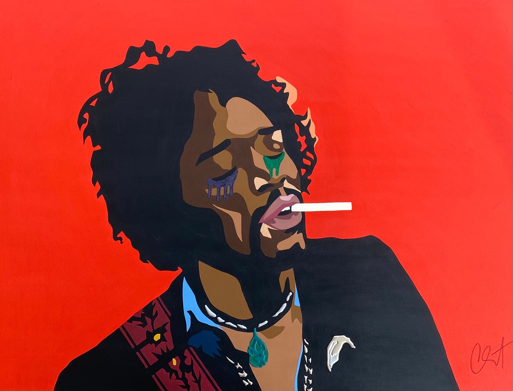 Jimi Hendrix Canvas Print