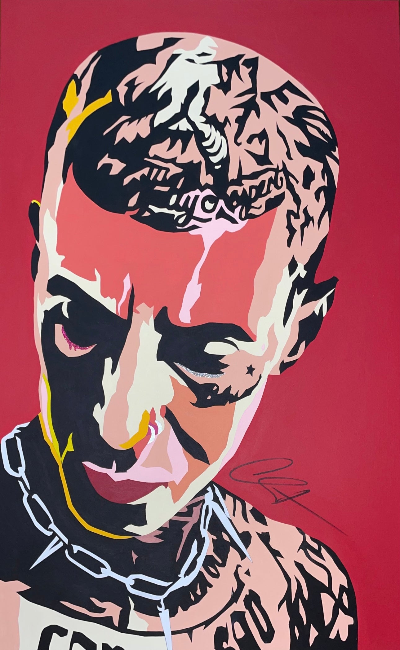 Travis Barker Canvas Print