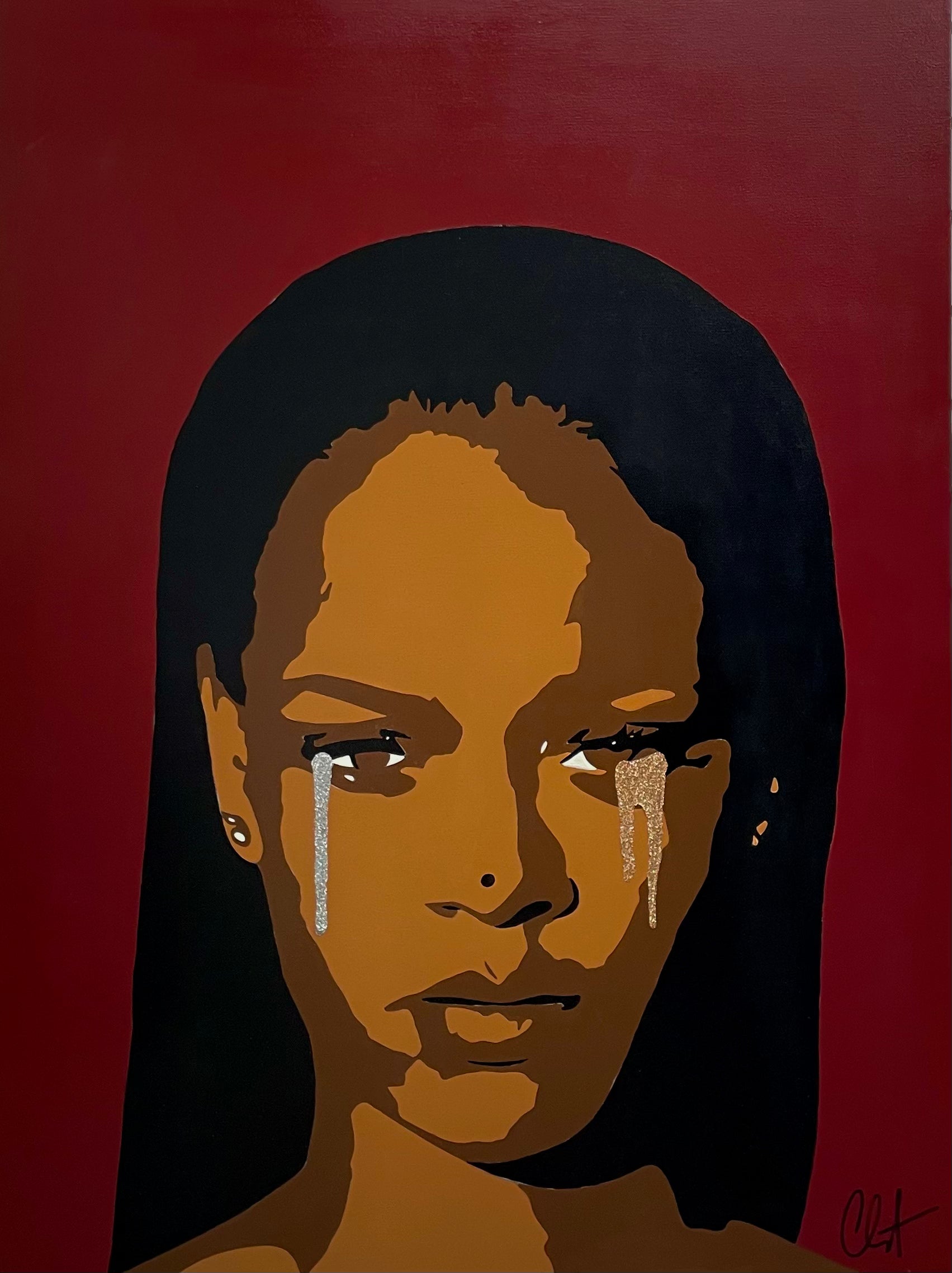 Rihanna Canvas Print