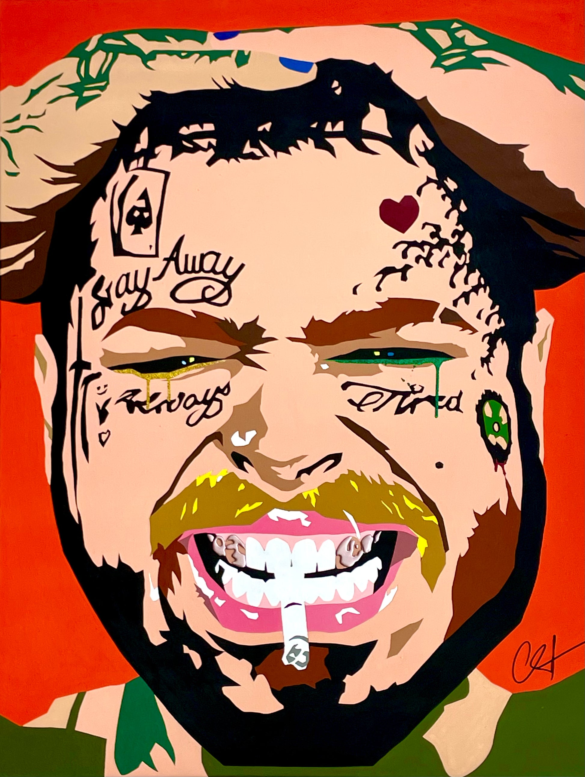 Post Malone Canvas Print
